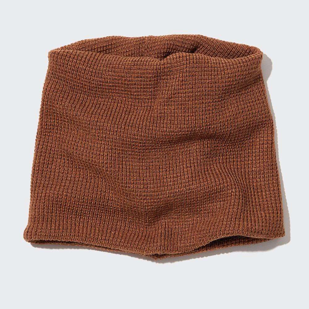 

Мужская/женская защита шеи Uniqlo HEATTECH (вязаная мягкая, осень-зима 2023, новый стиль)