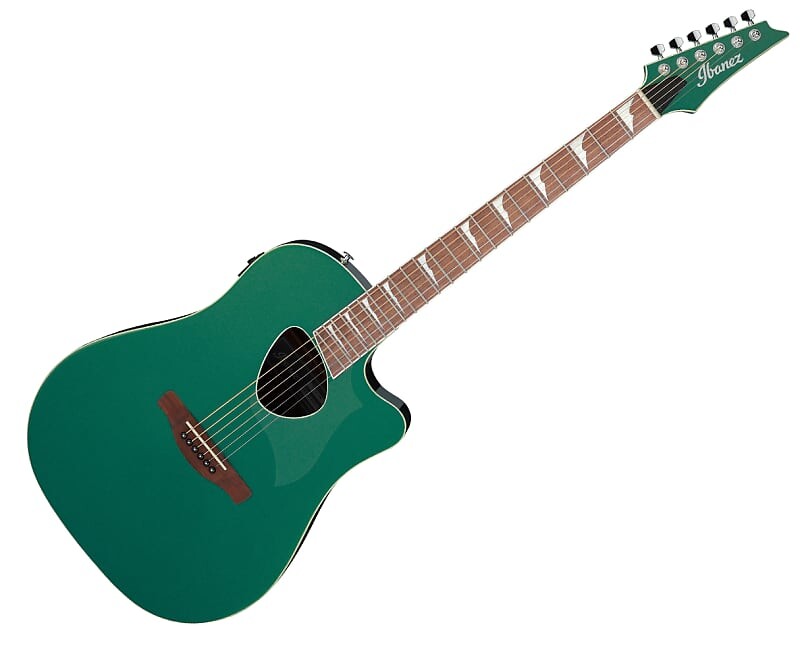 

Ibanez ALT30JGM Altstar Акустическая электрогитара Jungle Green Metallic Ibanez ALT30JGM Altstar Electric Guitar