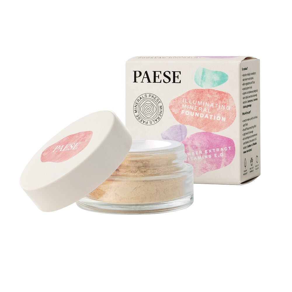 

Paese Minerals осветляющая минеральная основа 204W Honey 7g