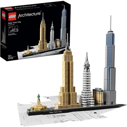 

Конструктор Lego 21028 Architecture горизонты Нью-Йорка со статуей Свободы