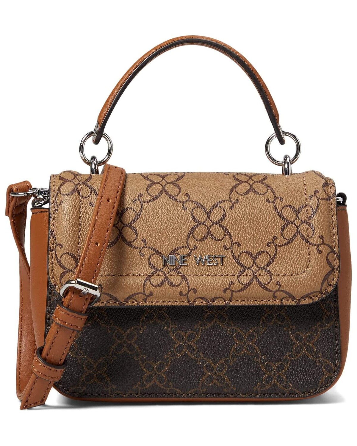 

Сумка-кроссбоди Nine West Antionetta Mini Flap, коричневый
