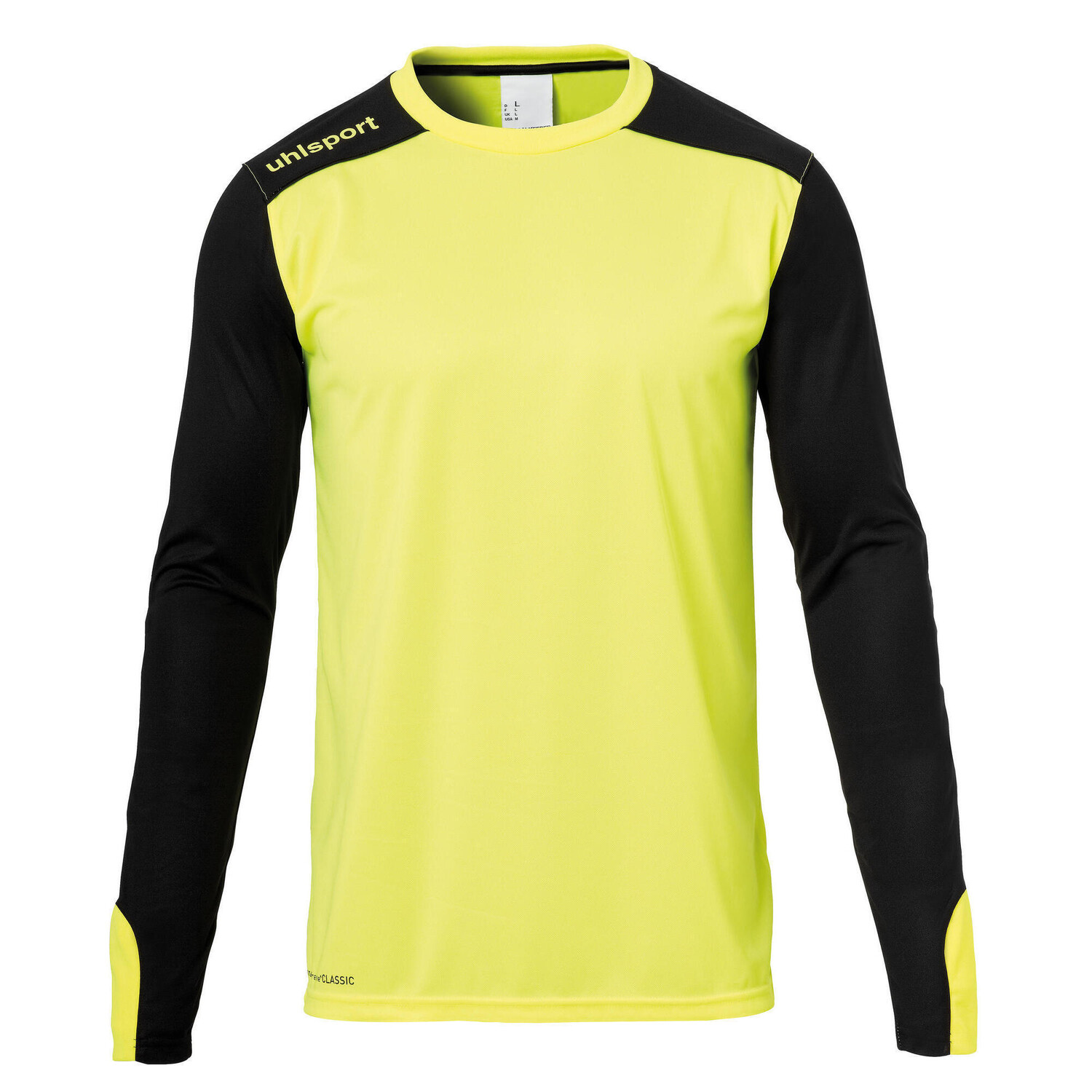 

Вратарская футболка с длинными рукавами TOWER GOALKEEPER JERSEY UHLSPORT, желтый/неоново-желтый/черный