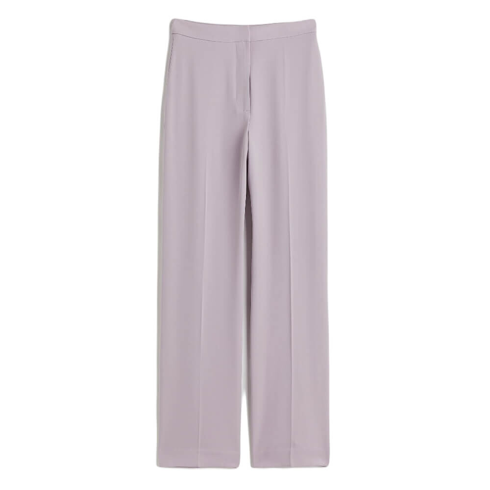 

Брюки H&M Wide-cut, светло-фиолетовый
