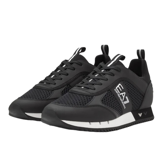 Кроссовки Emporio Armani EA7, черный/белый – заказать по выгодной цене ...