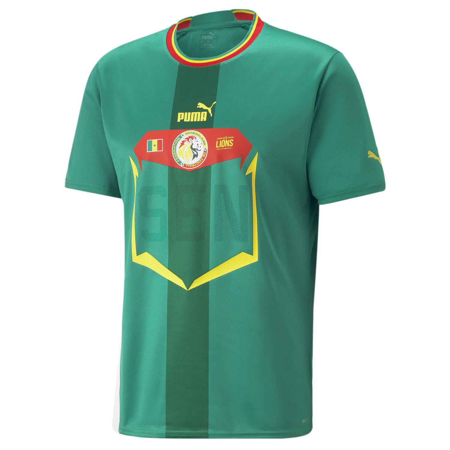 

Мужская футболка Puma Senegal 22/23 Away, зеленый