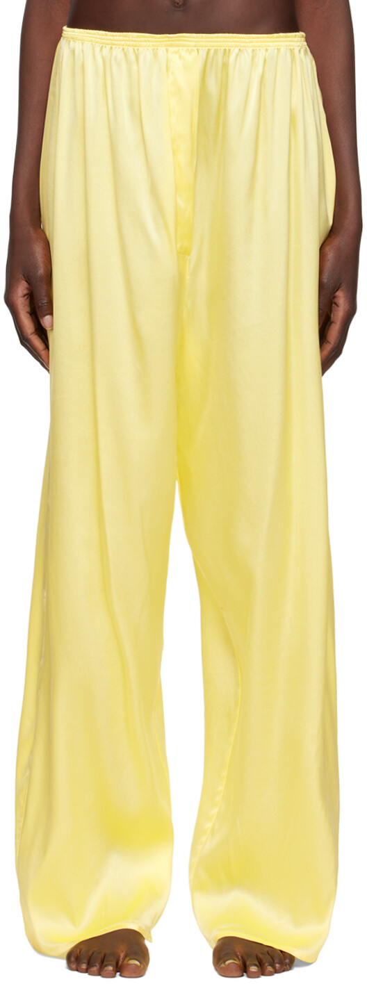 

SSENSE Эксклюзивные желтые брюки Eo Lounge Baserange