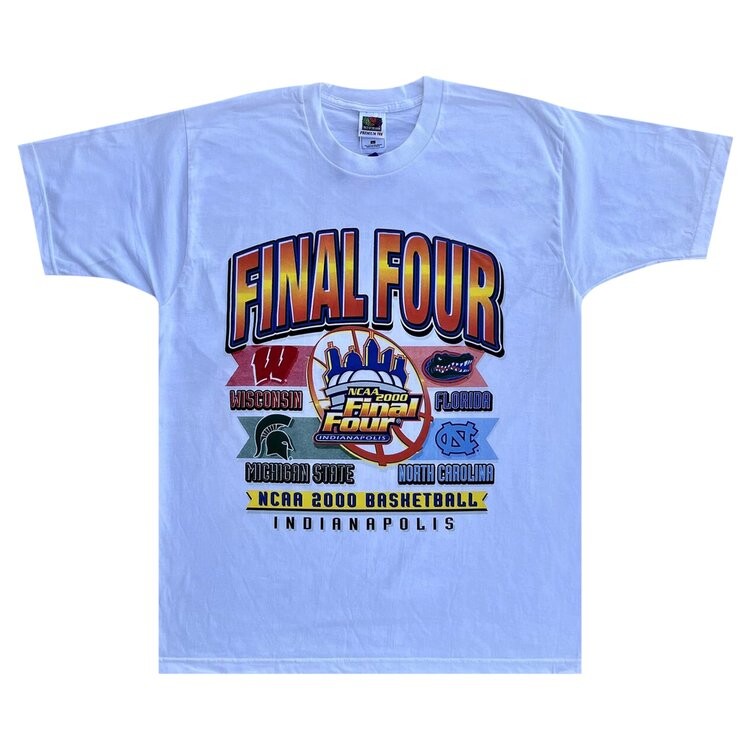 

Футболка Vintage 2000 Deadstock Final Four Tee 'White', белый