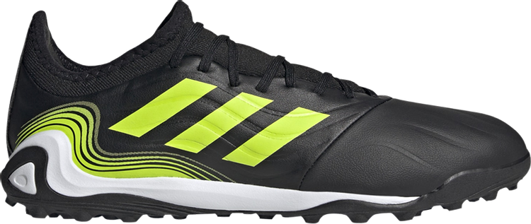 Кроссовки Adidas Copa Sense.3 TF 'Black Solar Yellow', черный