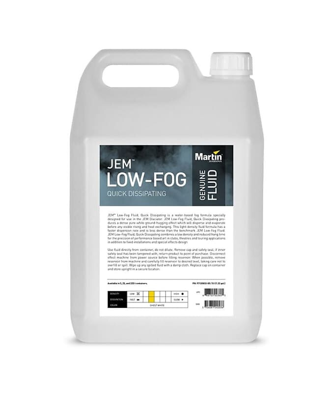 

Жидкость Martin Quick Dissipating JEM Low Fog Fluid 4x 5L 97120832
