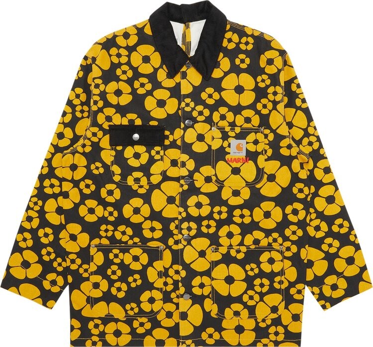 

Куртка Marni x Carhartt WIP Womens Jacket Sunflower, желтый
