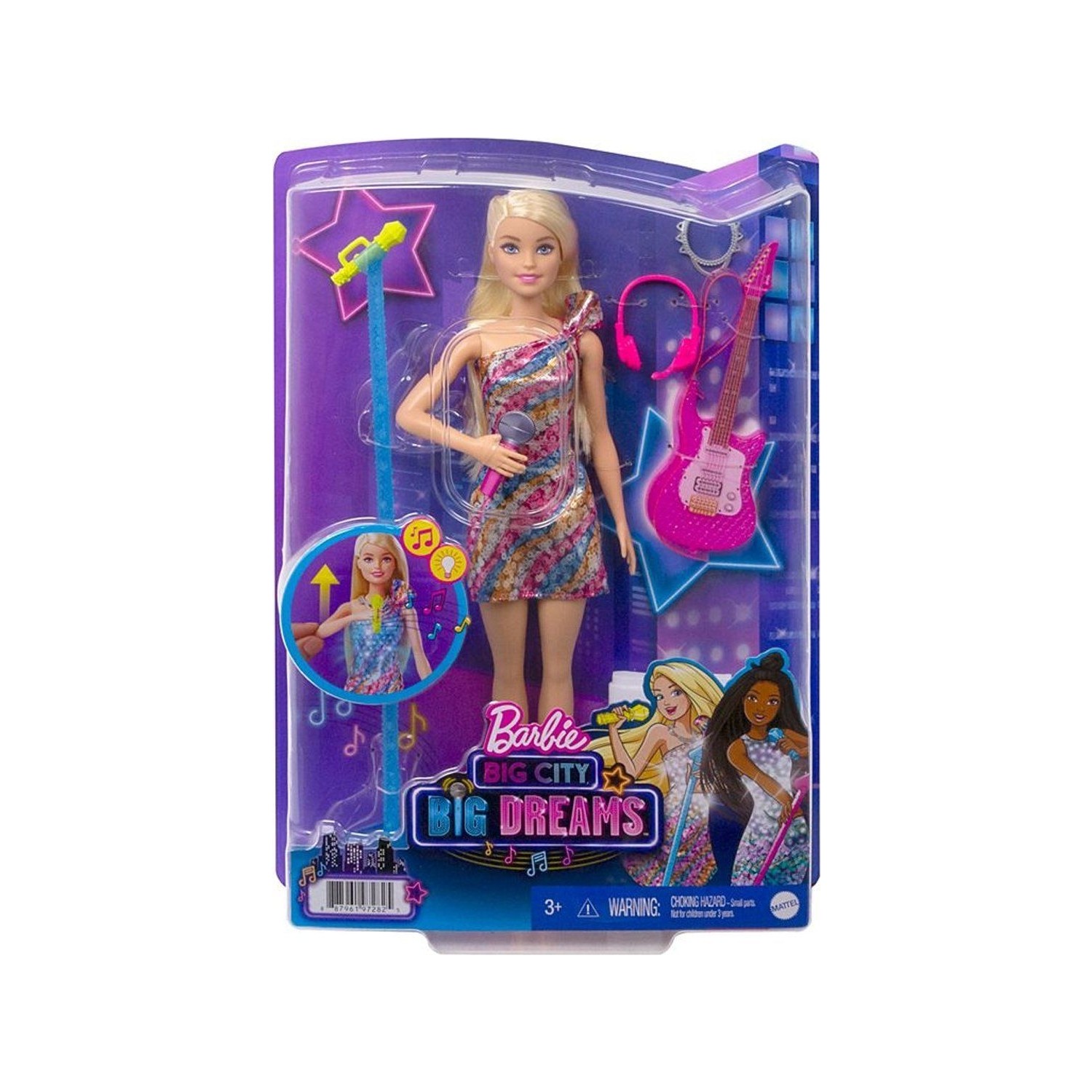 Кукла Barbie Malibu Singer GYJ23 кукла barbie big ben барби биг бен