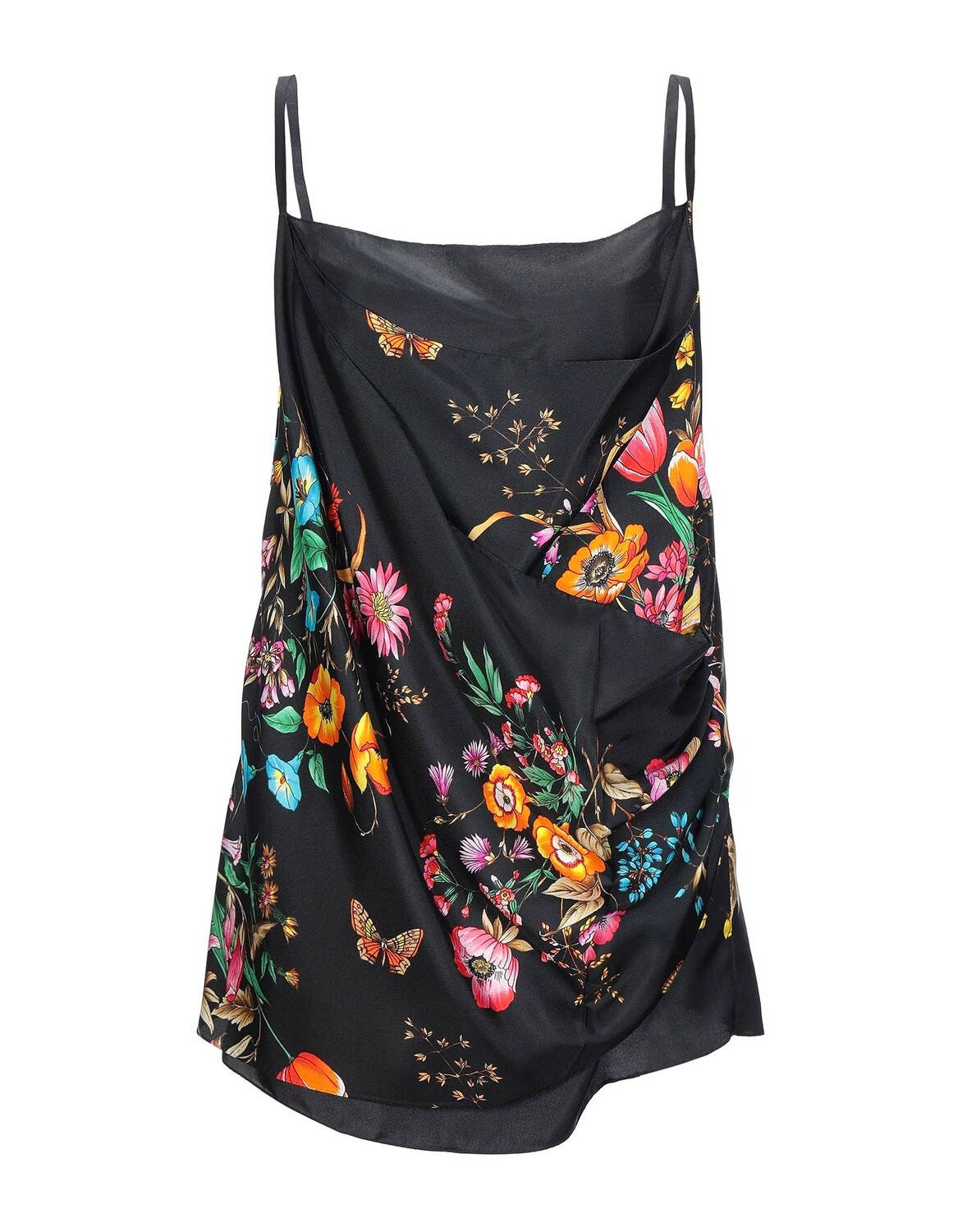 

Топ Gucci Silk Tops, черный