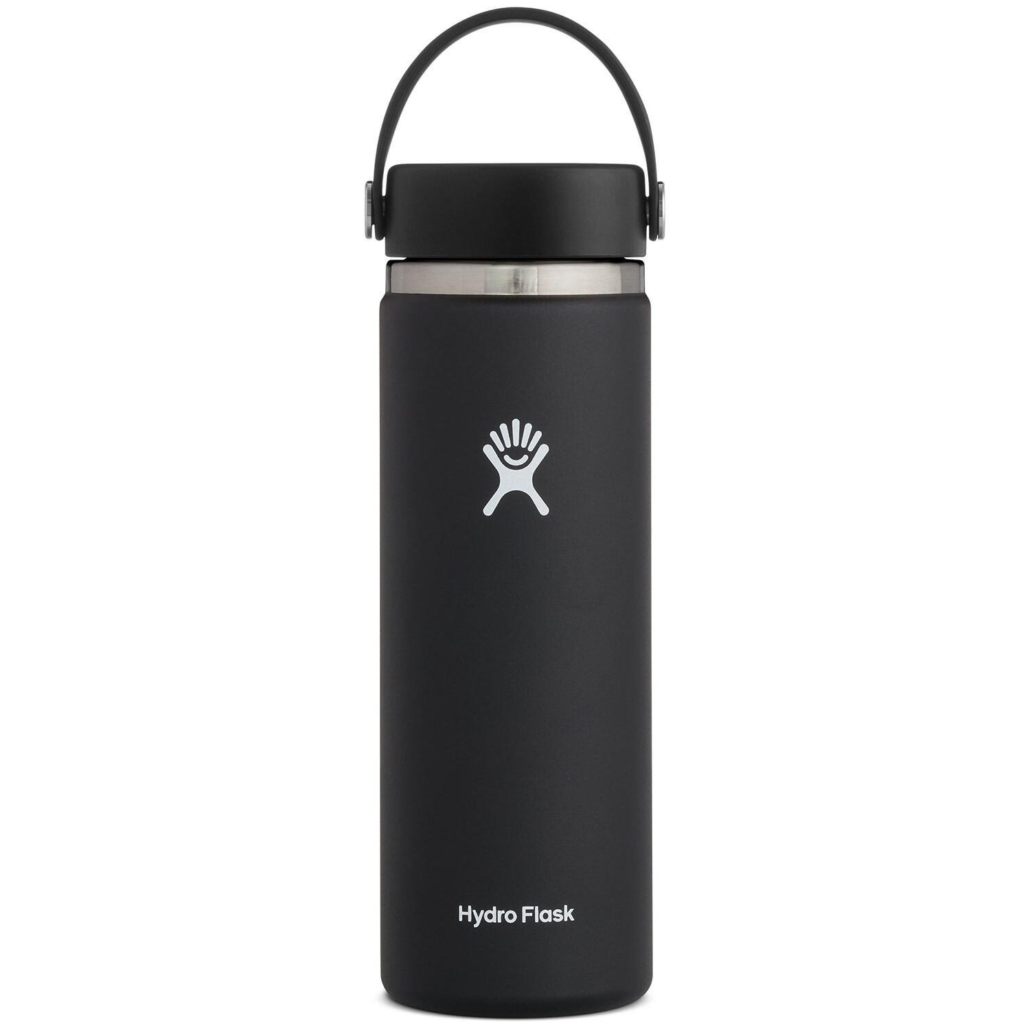 

Hydro Flask Бутылка для воды с широким горлышком на 20 унций, черный