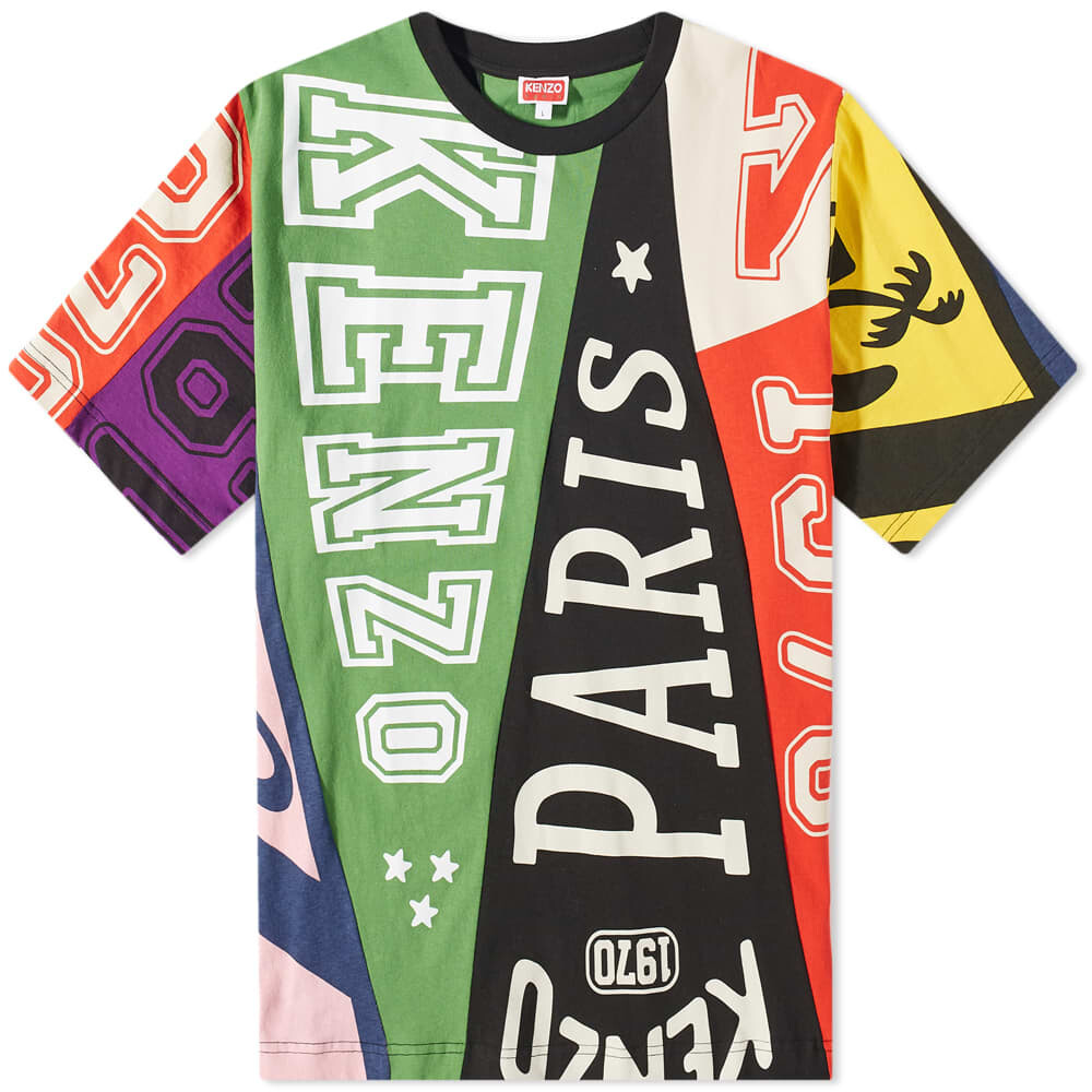 

Футболка Kenzo PARIS Flags Oversize Tee