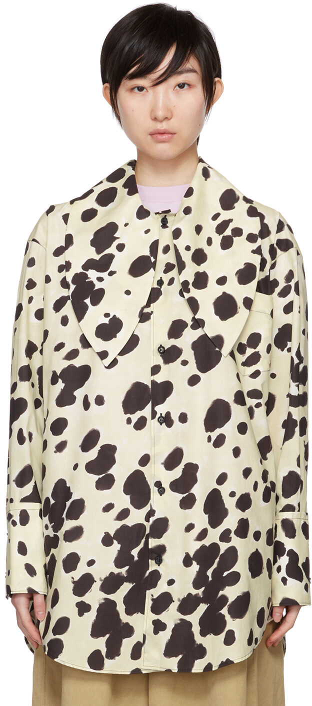 

Рубашка Off-White в горошек Marni
