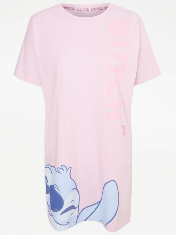 

Розовая футболка для сна Disney Lilo & Stitch George., розовый