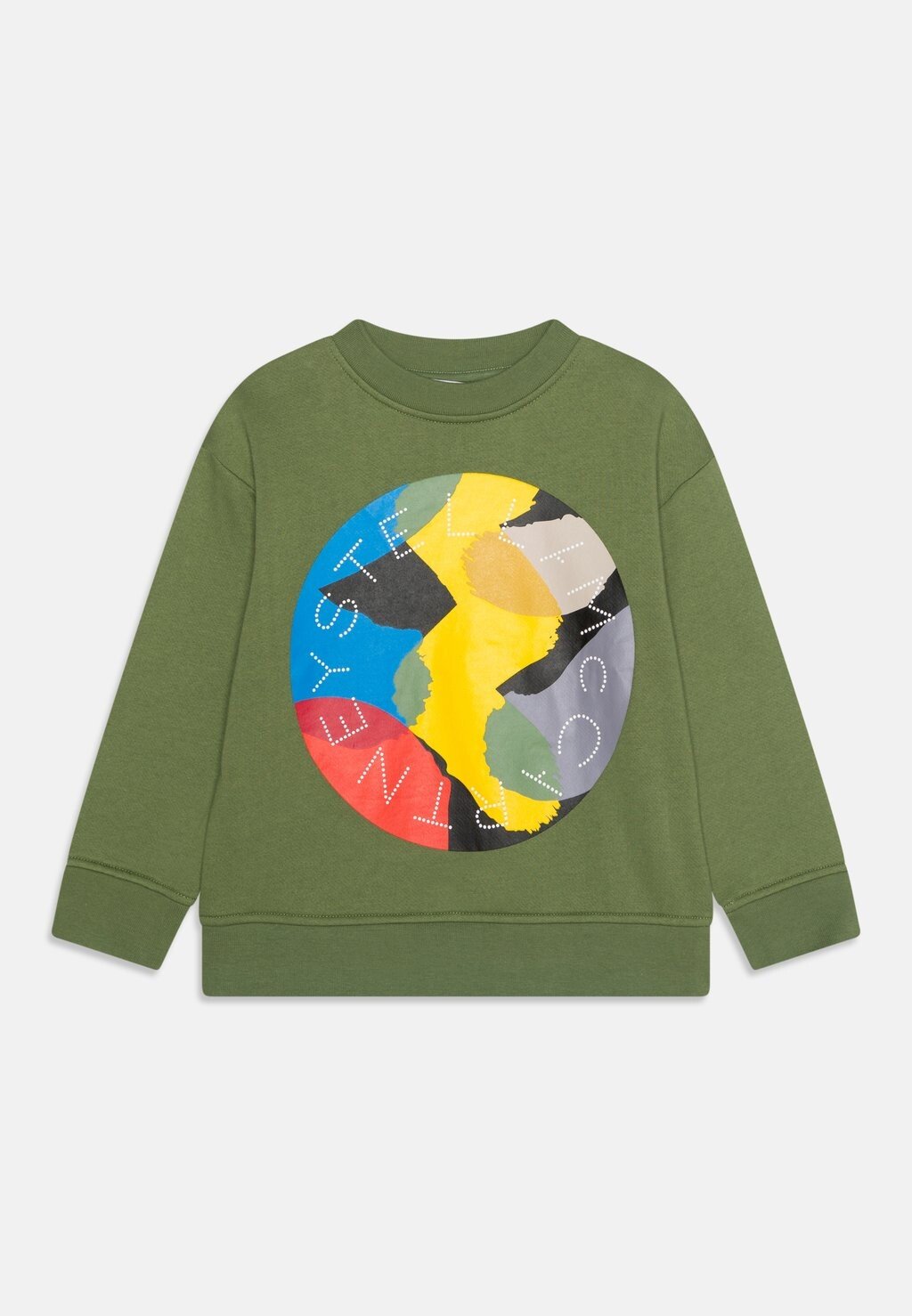 

Толстовка с капюшоном Stella McCartney Kids, хаки