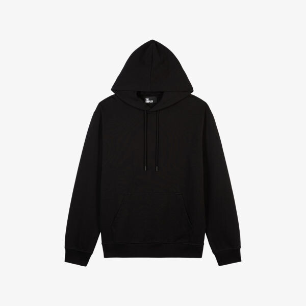

Худи из хлопка с вышивкой черепа The Kooples, черный