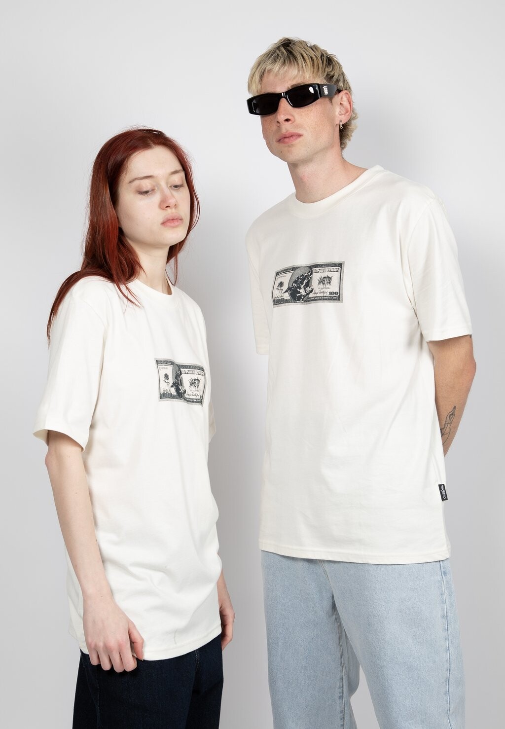 

Футболка с принтом HUNDRED UNISEX Wasted Paris, цвет offwhite