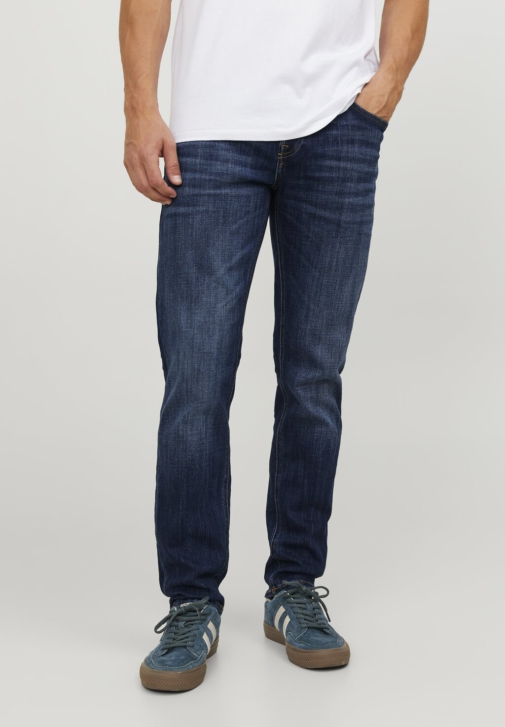 

Джинсы-сигареты Mike Jack & Jones, цвет blue denim