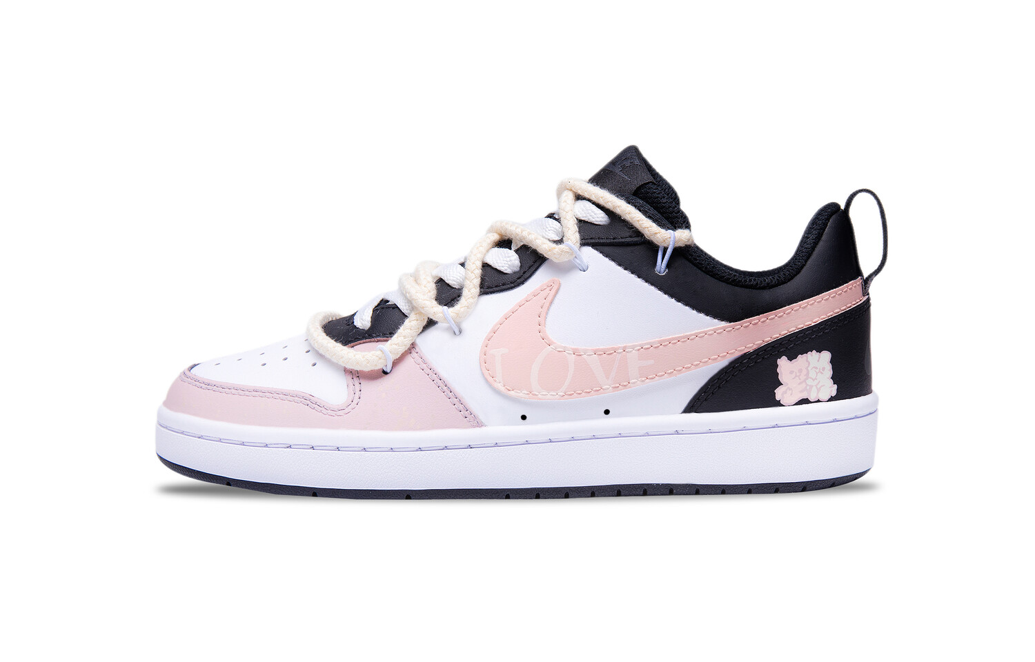 

Кроссовки Nike Court Borough Skateboarding Shoes Women's Low-top White, белый