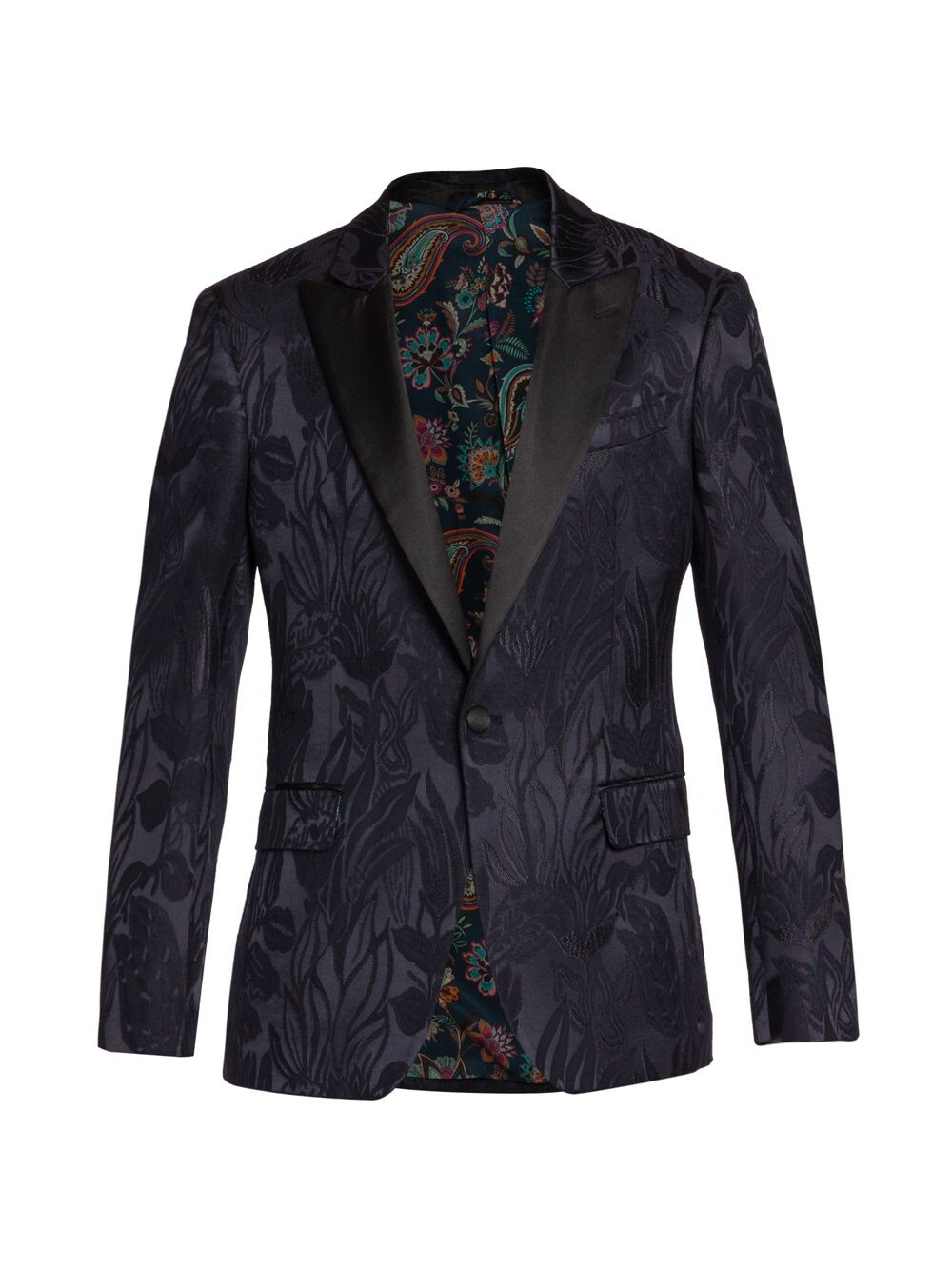 

Жаккардовая спортивная куртка Fuji Etro, нави