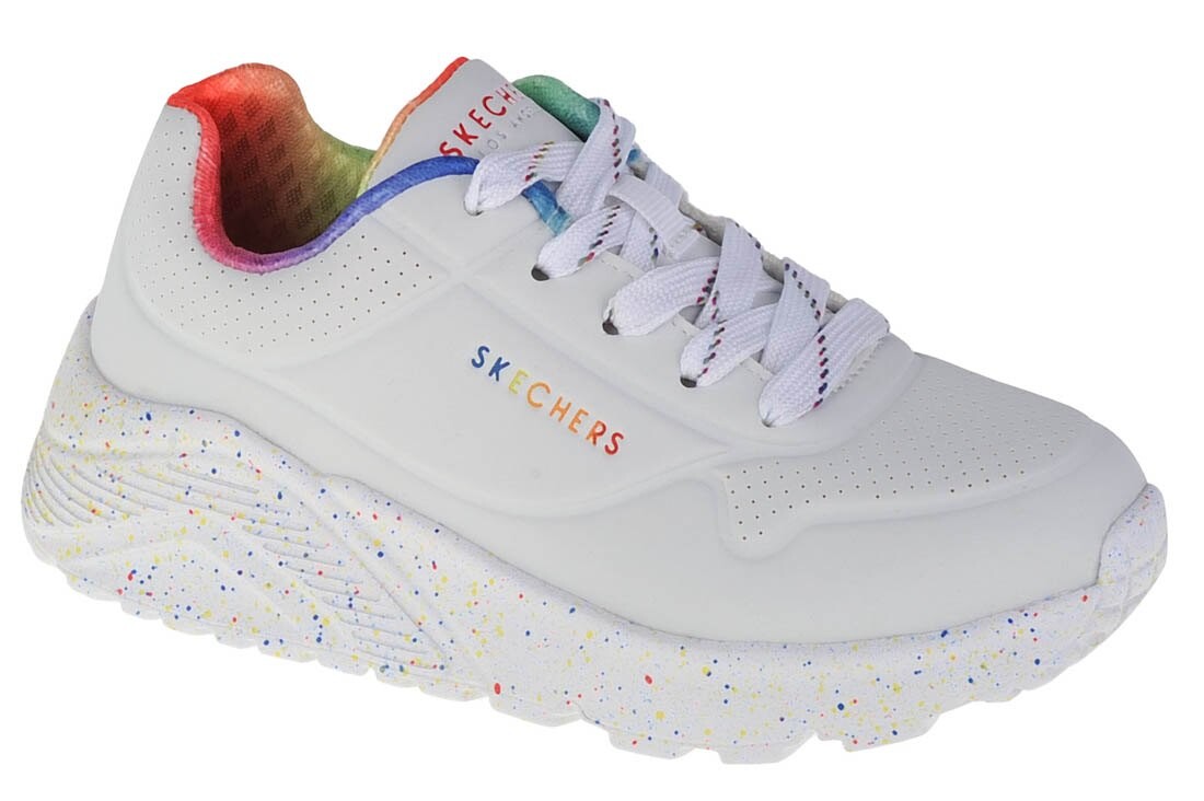 

Кроссовки Skechers Uno Lite Rainbow Speckle, белый