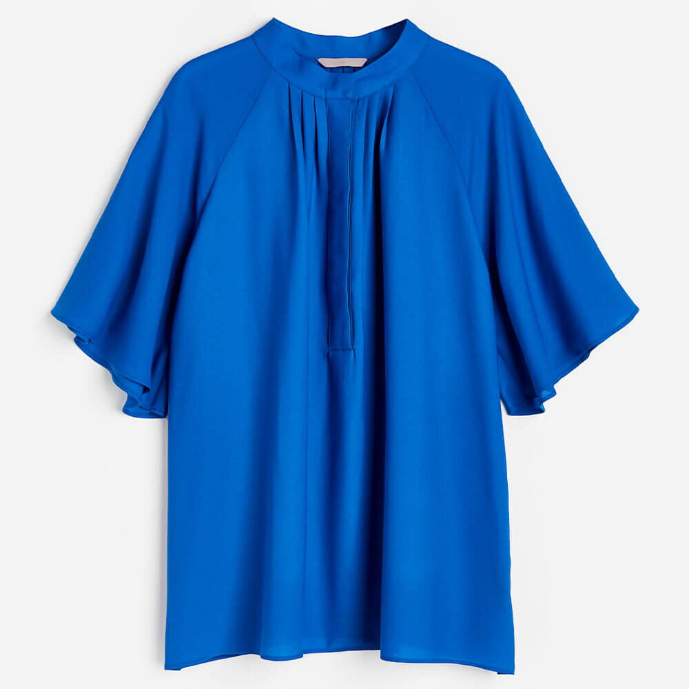 

Блузка H&M Chiffon, синий