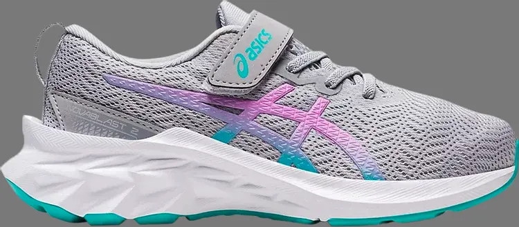 

Кроссовки novablast 2 ps 'piedmont grey lavender glow' Asics, серый