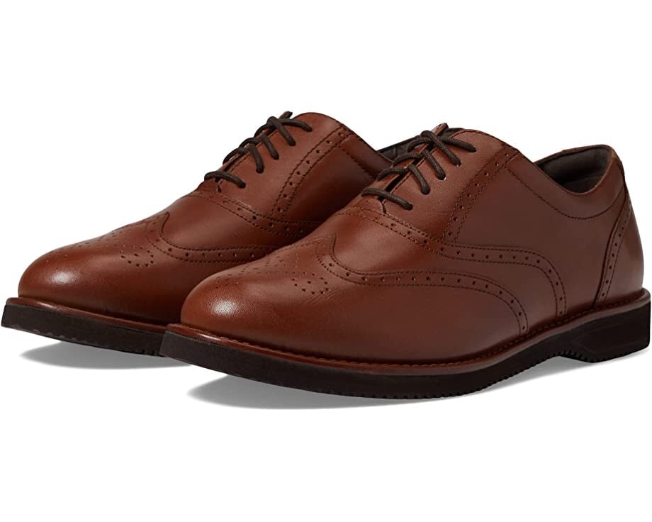 

Оксфорды Dressports Heritage Wing Tip Rockport, тан