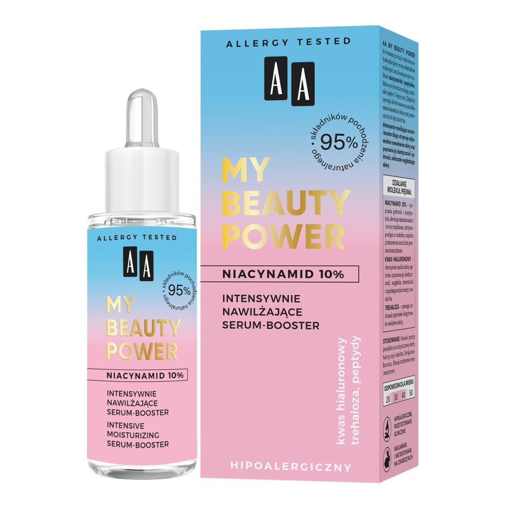 

AA My Beauty Power интенсивно увлажняющая сыворотка-бустер 30мл