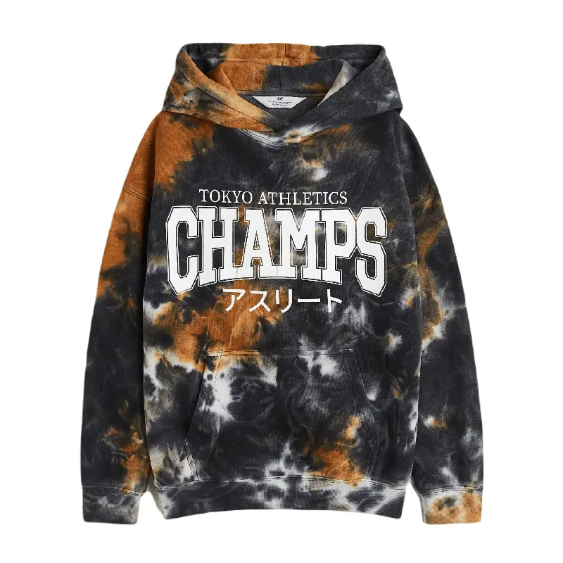 

Толстовка H&M Print Tokyo Athletics, коричневый
