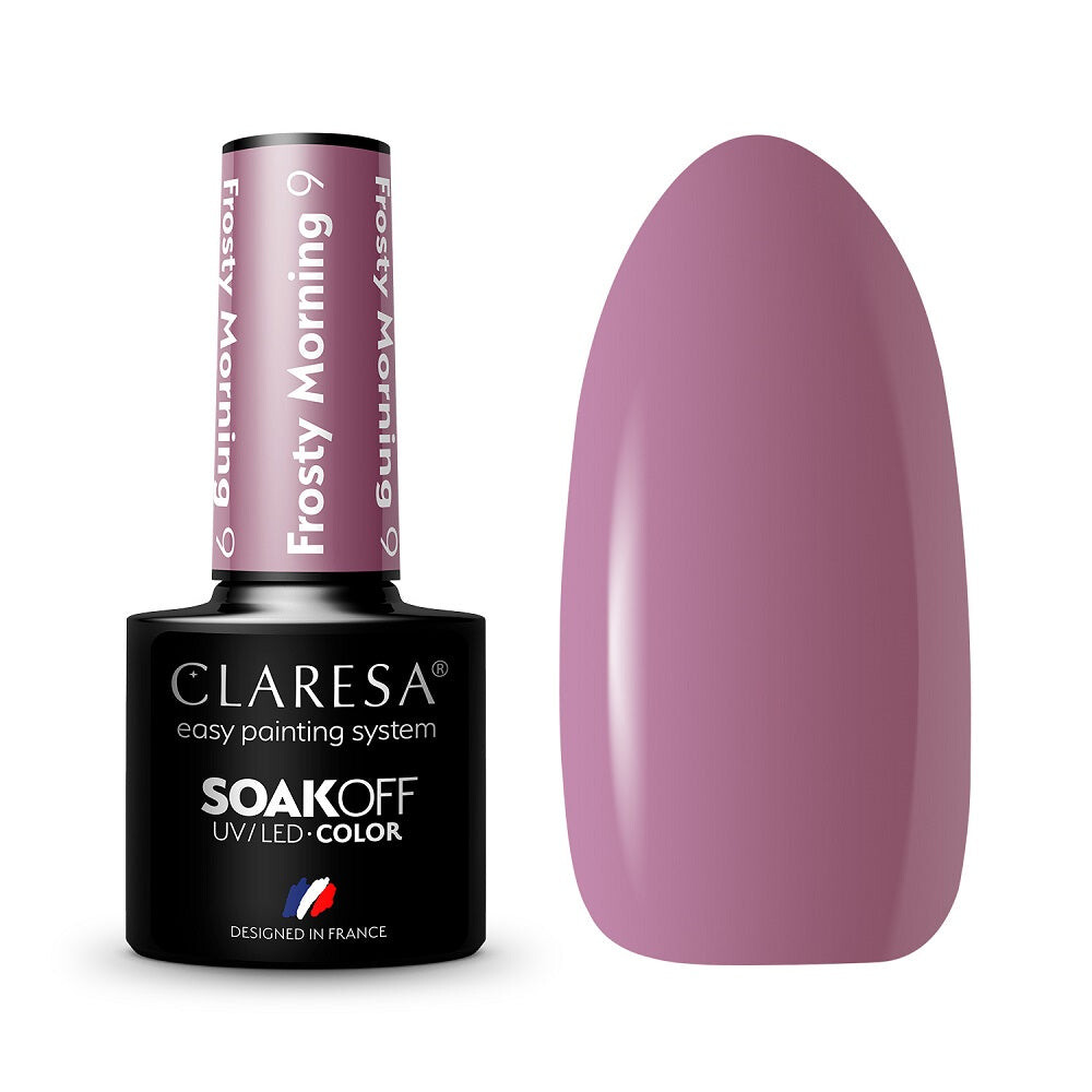 

Claresa Гибридный лак Soak Off UV/LED Frosty Morning 9 5г
