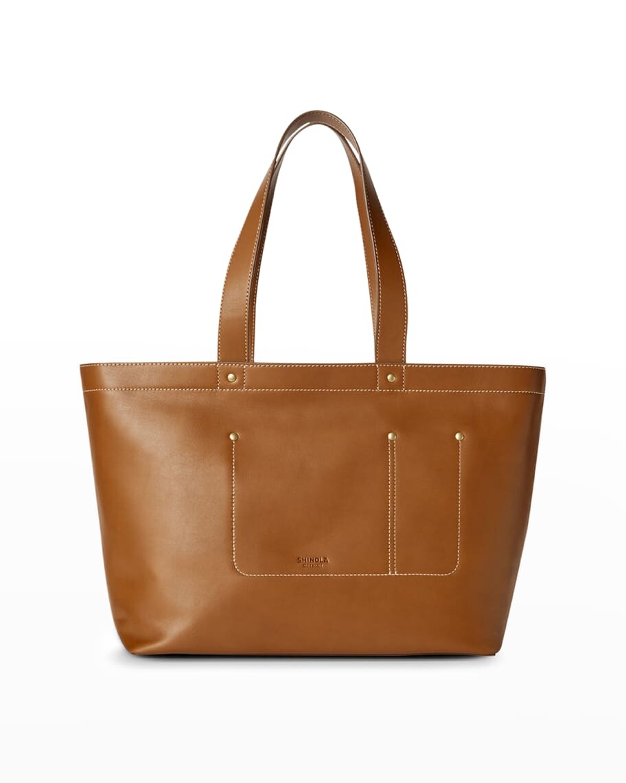 

Сумка-тоут Pocket Leather East-West Shinola