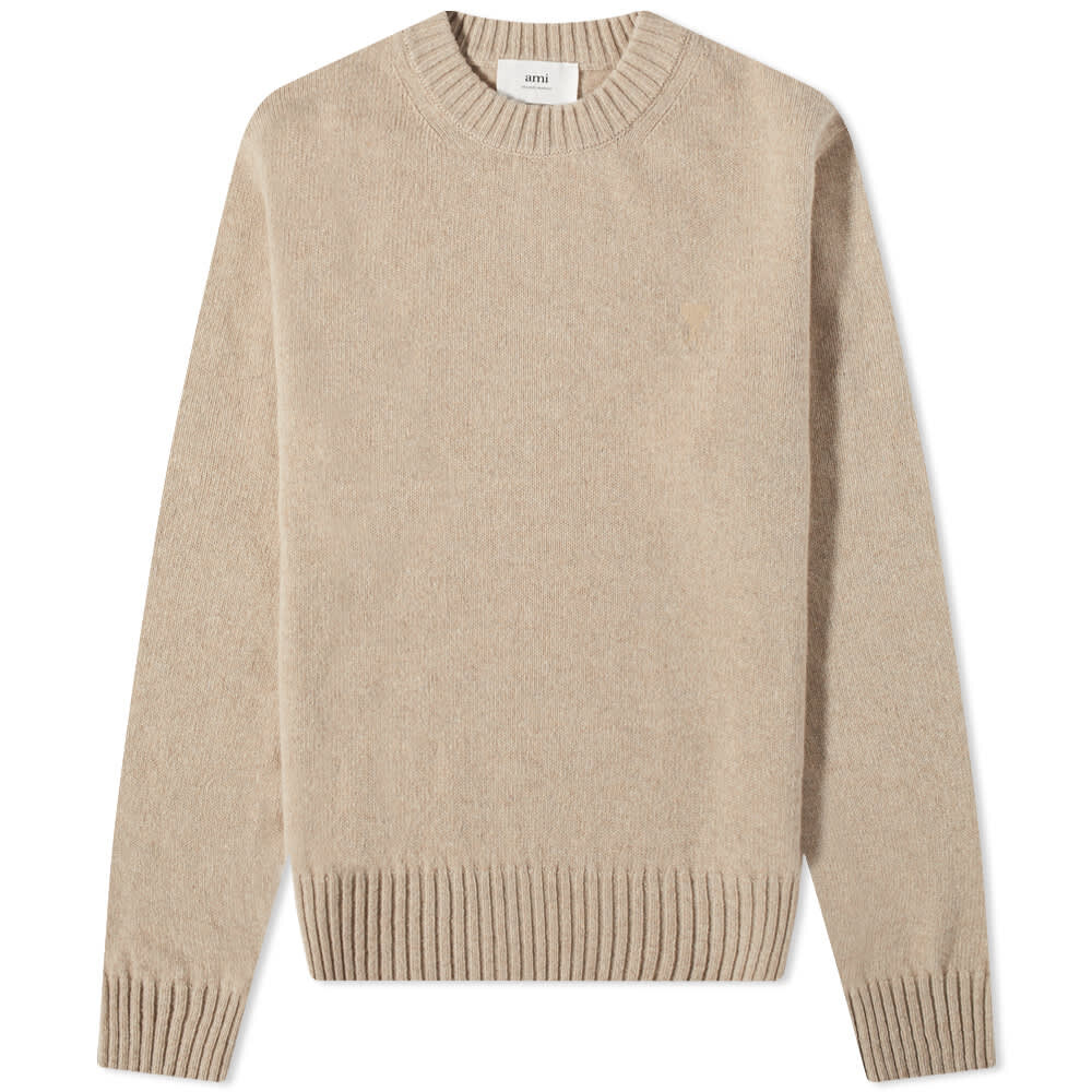 

Джемпер AMI Tonal Small A Heart Crew Knit, Серый