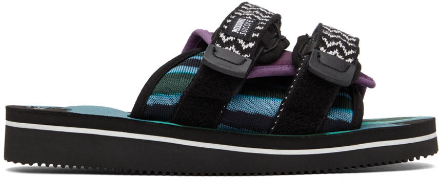 

Разноцветные мотошлепанцы Missoni Edition Suicoke