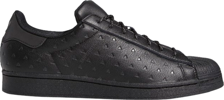 Кроссовки Adidas Pharrell x Superstar 'Black Future', черный - фото