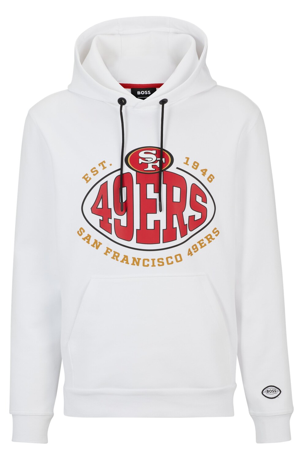 

Толстовка Boss X Nfl Cotton-blend With Collaborative Branding, 49ers