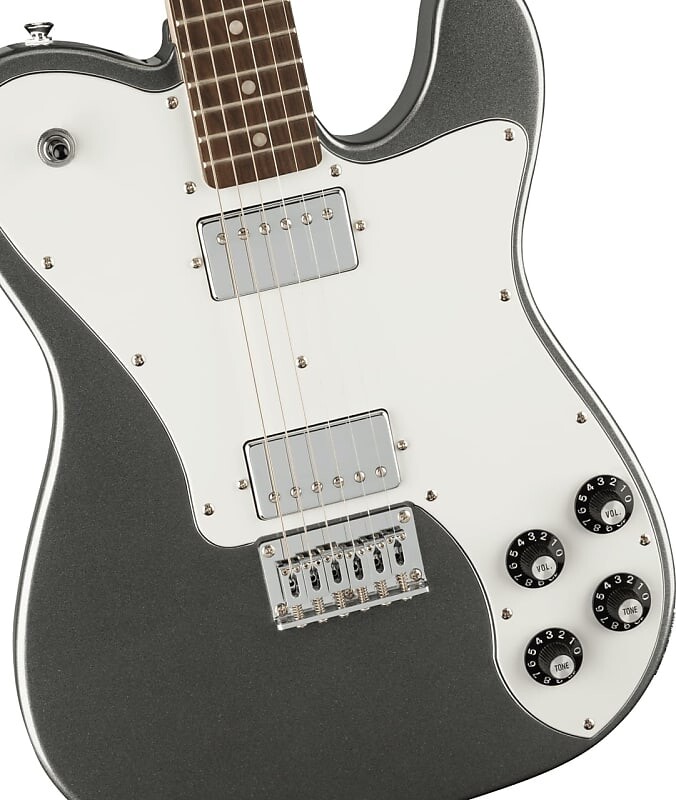 

Squier - Affinity Series - Telecaster Deluxe - Электрогитара - Laurel Fingerboard - Charcoal Frost Metallic