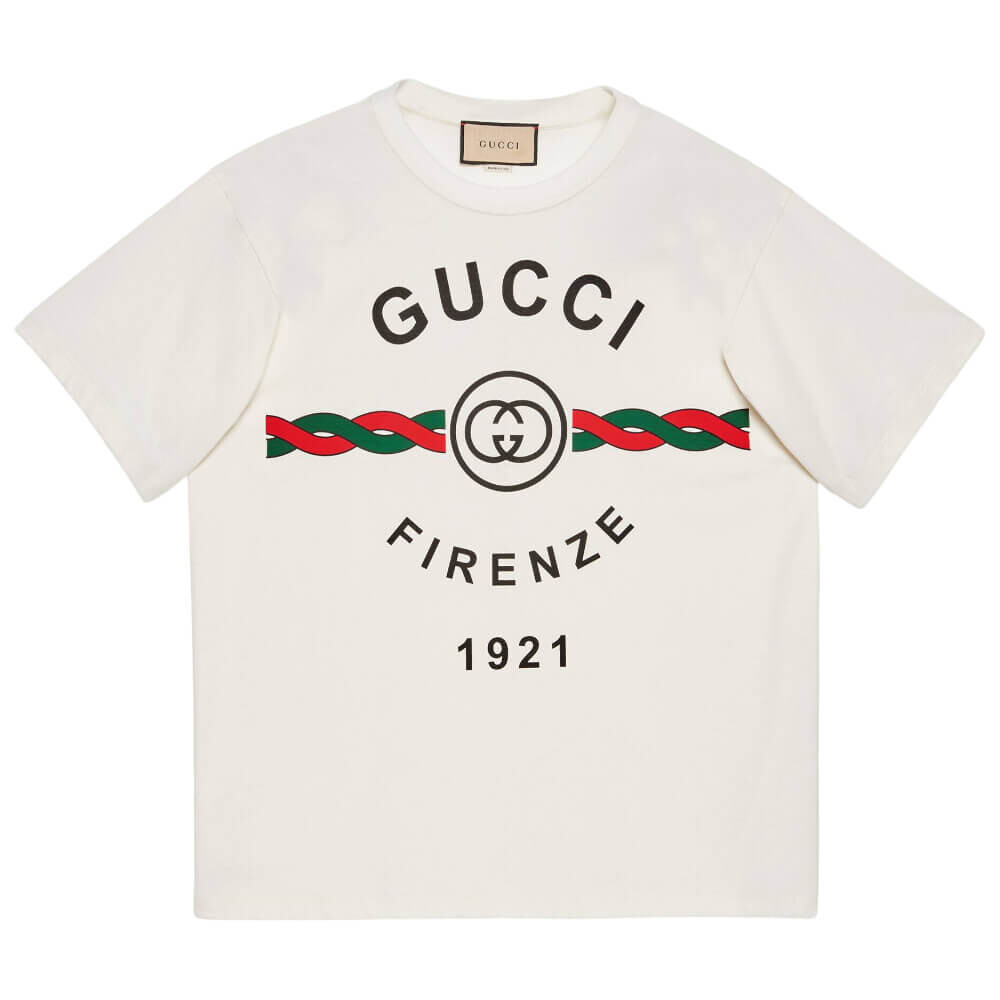 

Футболка Gucci Firenze 1921, белый