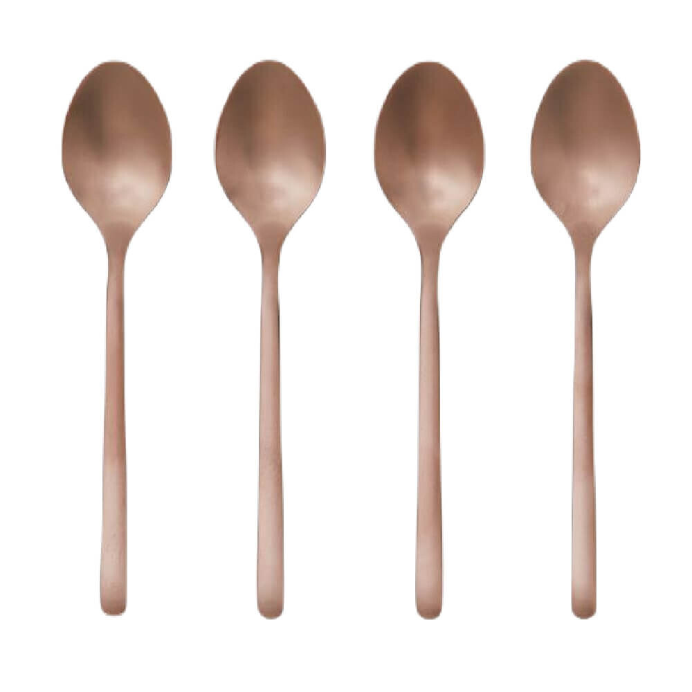 

Набор столовых приборов H&M Home, 4 предмета, медный матовый