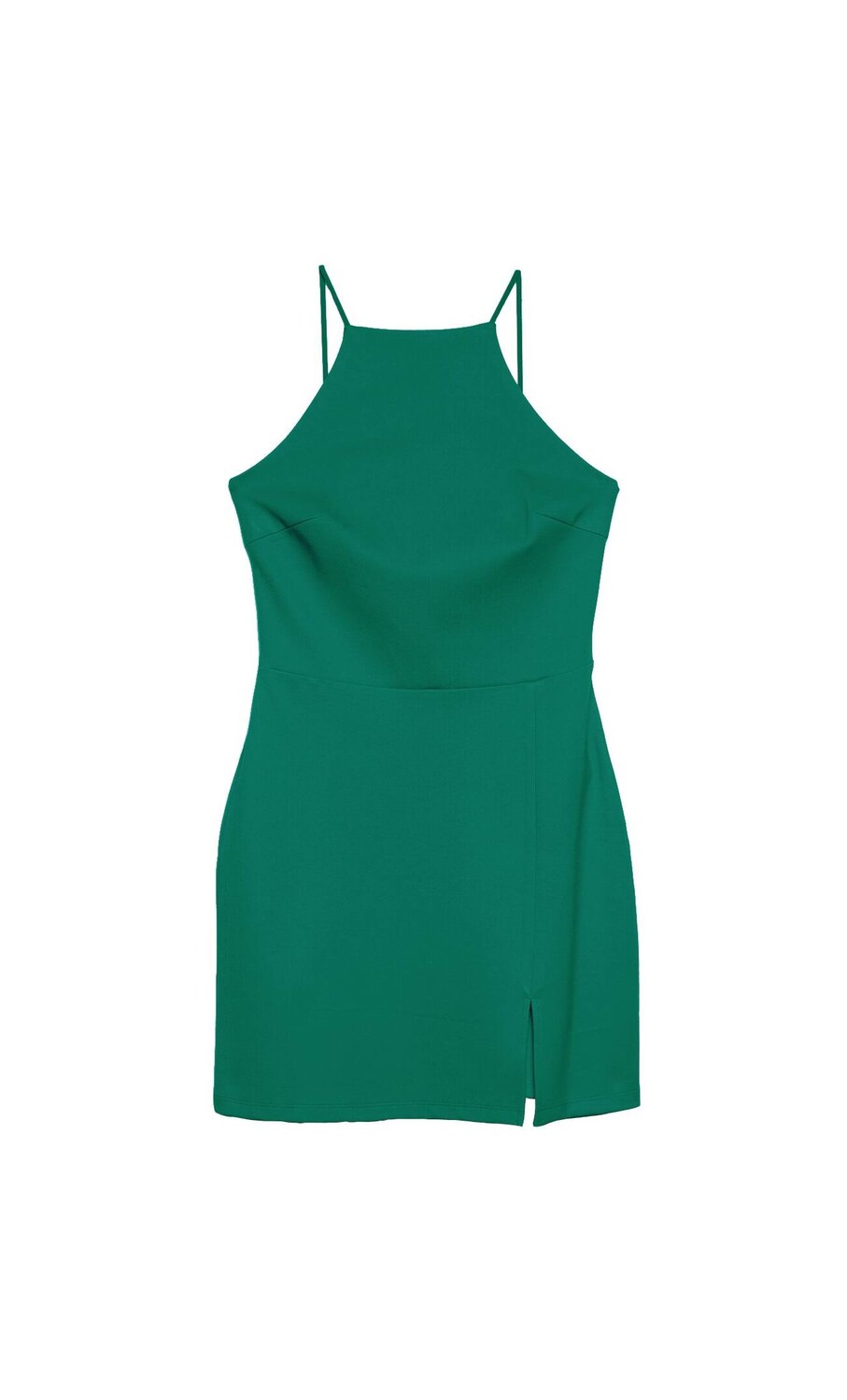

Короткое платье с лямкой на шее Stradivarius