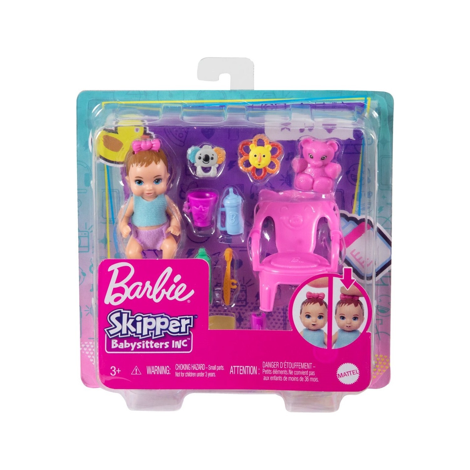 

Игровой набор Barbie Skipper Babysitters