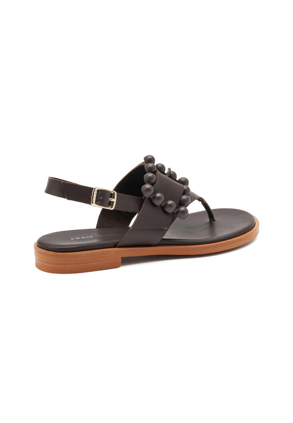 

Вьетнамки With Tonal Buckle Frau Shoes, темно-коричневые