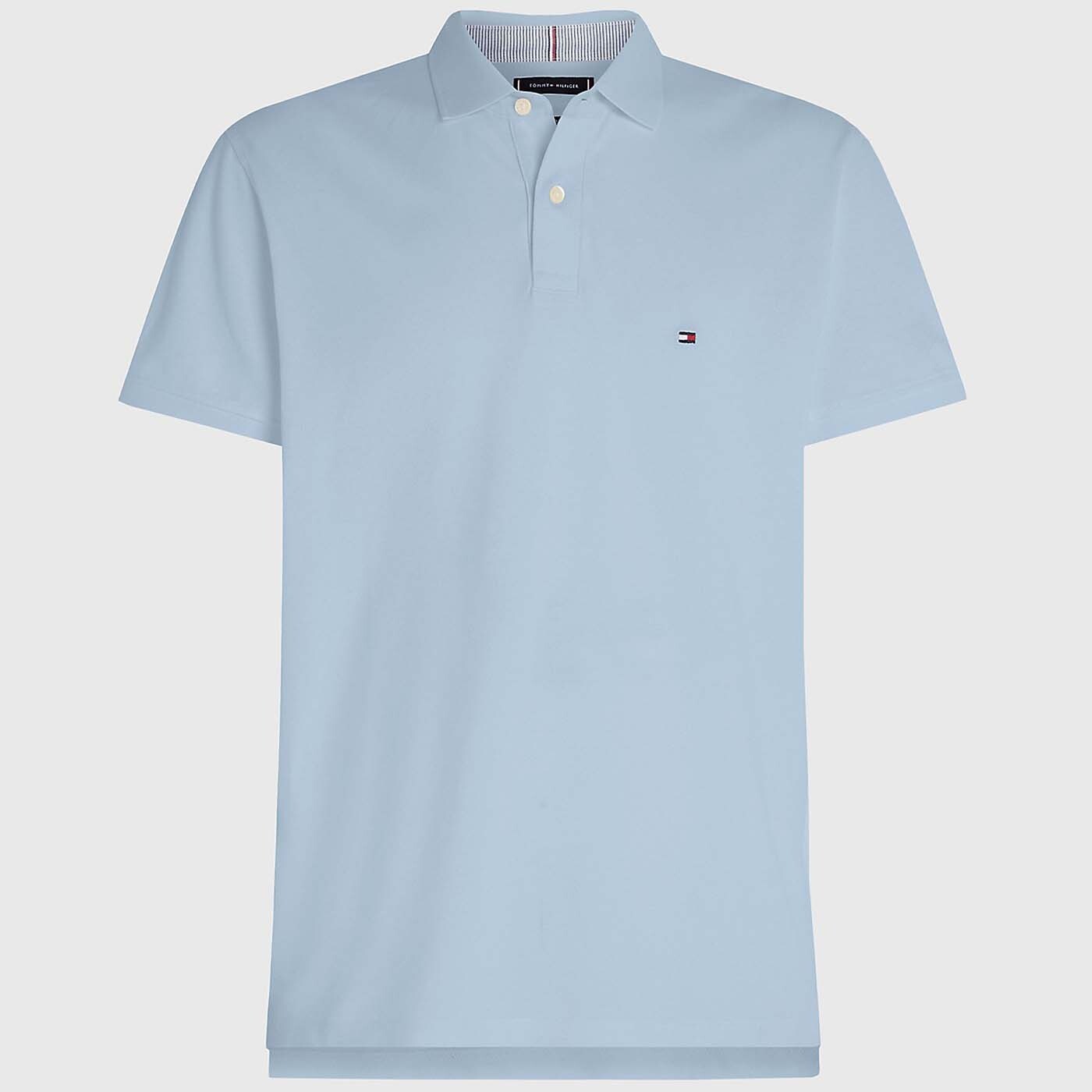 

Поло Tommy Hilfiger Classic Fit 1985 Stretch, голубой