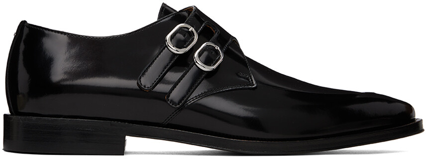 

Черные монки с двумя ремешками Maison Margiela