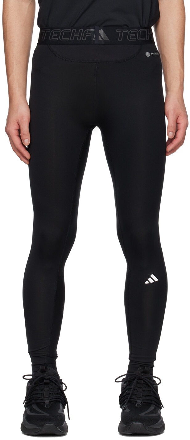 

Черные тайтсы для тренинга Techfit adidas Originals, Черный