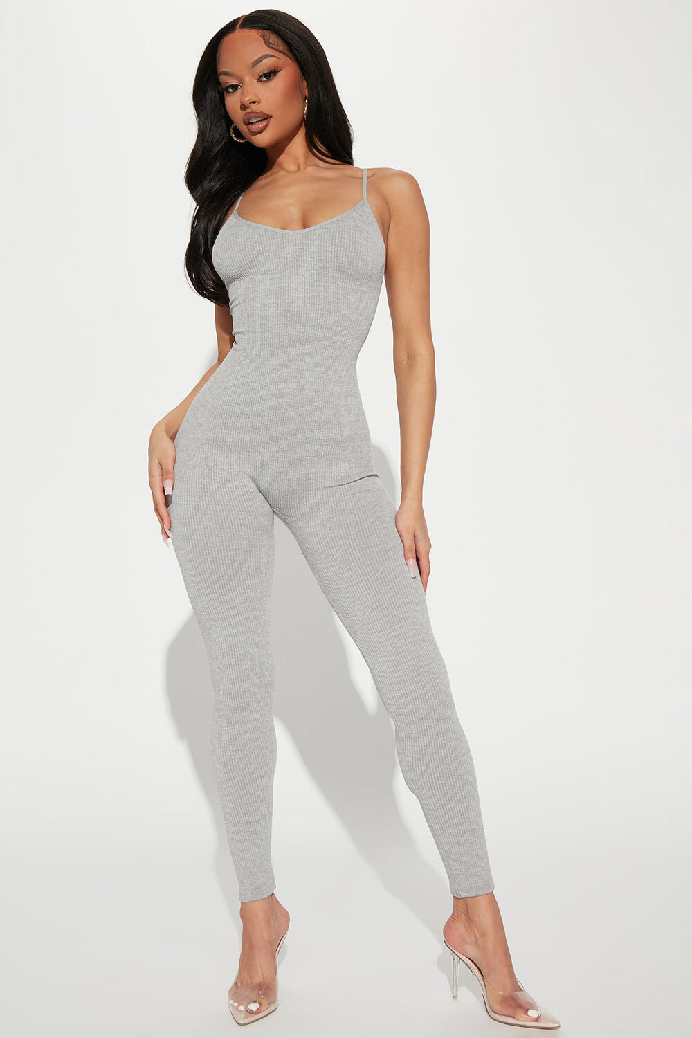 

Комбинезон Fashion Nova 5595, серый