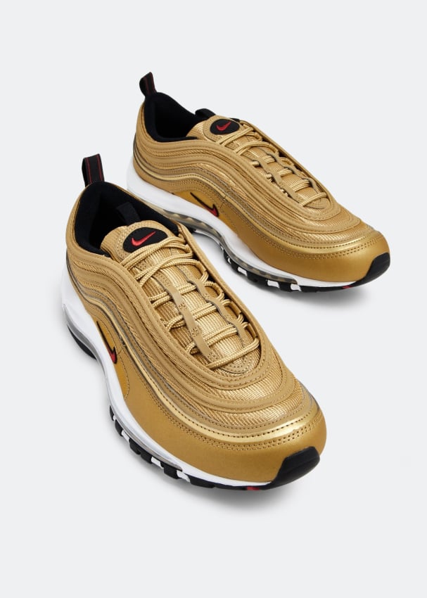 Nike gold hotsell bullet 97