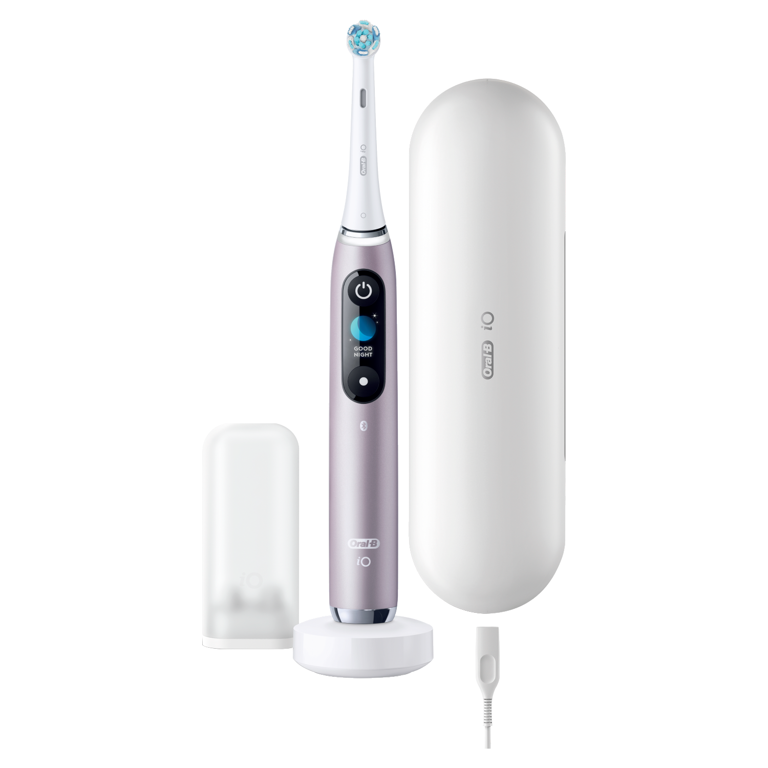 Oral-B iO 9 Quartz магнитная зубная щетка для чистки зубов, 1 упаковка - фото